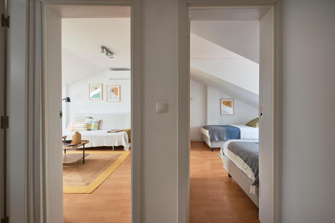 Bright Apt W Balcony, Ac, Parking, By Timecooler Lisboa Kültér fotó